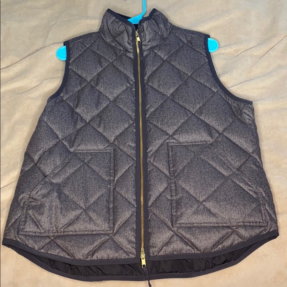 J. Crew Double Zipper Vest